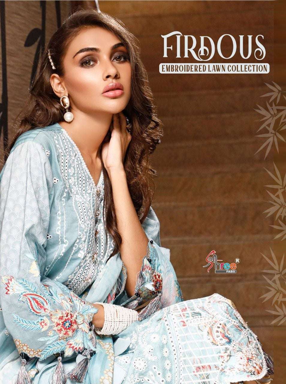 Shree Fabs Firdous Embroidered Lawn Collection 